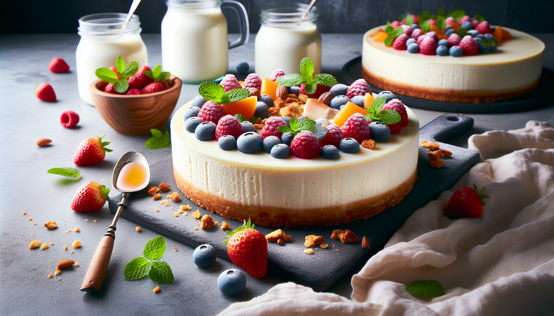 Cheesecake allo yogurt